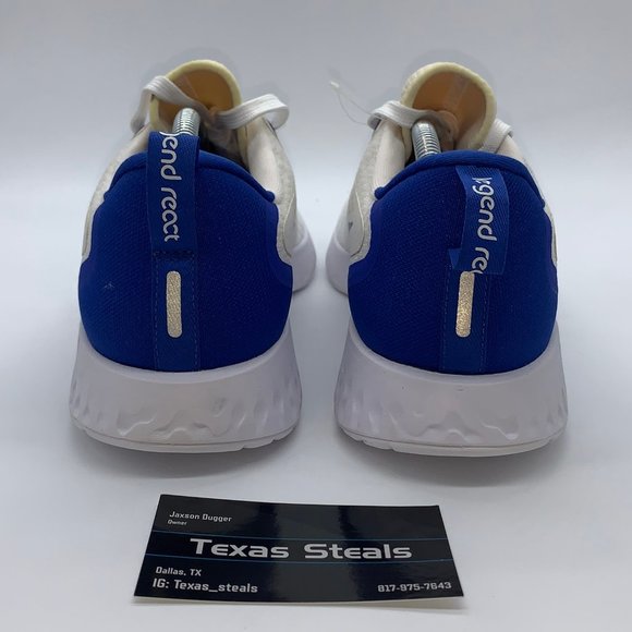 NEW Nike Legend React White Blue